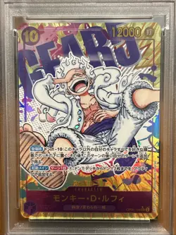 One Piece Monkey D.Luffy SEC OP05-119 Japanese Awakening of The New Era PSA 10 - Image 2