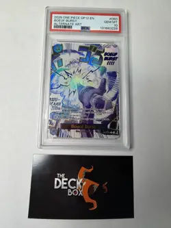Boeuf Burst Alternate Art One Piece OP12 PSA 10 - Image 1