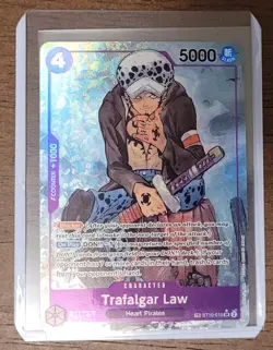 Trafalgar Law ST10-010 TR Treasure Rare 500 Years in The Future Foil Alt Art - Image 5