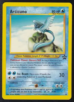 Articuno Black Star Promo 48 - Pokemon WOTC Promo Card - Image 1