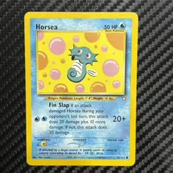 Horsea 62/111 Pokemon TCG Pokemon Card (MYREF#5) - Image 1