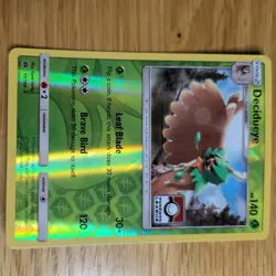 DECIDUEYE 11/149 POKEMON CARD (SUN & MOONSET) REVERSE HOLO POKEMON LEAGUE - Image 2