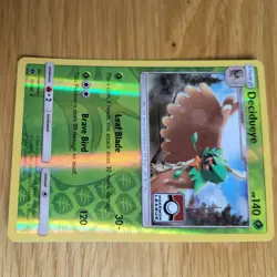 DECIDUEYE 11/149 POKEMON CARD (SUN & MOONSET) REVERSE HOLO POKEMON LEAGUE - Image 4