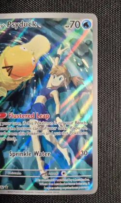 Misty's Psyduck 193/182 Destined Rivals Holo Illustration Rare Pokemon Card - Image 2