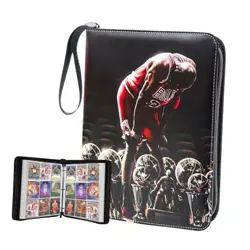 Basketball Card Binder 900 Pockets,Basketball Trading 9 Pocket 9B-Jordan-2 - Image 1