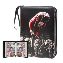 Basketball Card Binder 900 Pockets,Basketball Trading 9 Pocket 9B-Jordan-2 - Image 2