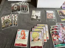 One Piece Card Game CCG Collection (Mostly OP1-OP4) + Sealed ST01 Stater Deck - Image 4