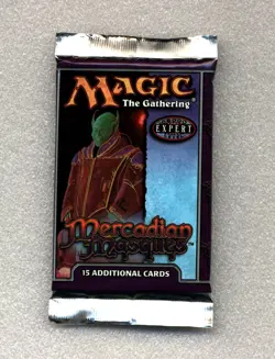 Factory Sealed! - Wizards of the Coast Mercadian Masques Booster Pack - 15 Cards 742818065702 - Image 1