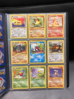 NEAR MINT - Jungle Set Complete Common and Uncommon 1999 Pokemon Cards Bundle - Image 3