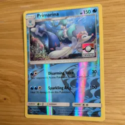 PRIMARINA 41/149 POKEMON CARD (SUN & MOONSET) REVERSE HOLO POKEMON LEAGUE - Image 4