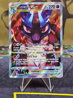 Lucario VSTAR SWSH291 Sword & Shield Promo Cards Holo Full Art NM - Image 1