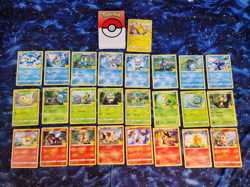 Pokemon 25th Anniversary McDonalds Complete Non-Holo Set 25/25 MINT/NM Cards - Image 1