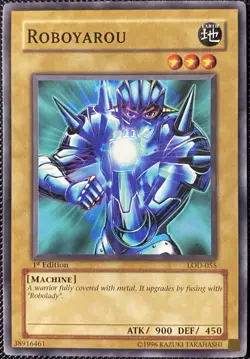 Roboyarou LOD-055 Legacy of Darkness 1st Edition (See Photos) Yugioh Card - Image 1