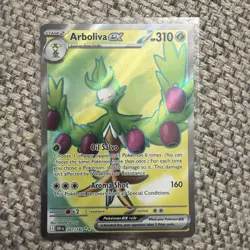 Pokemon TCG Arboliva EX Full Art Destined Rivals Card 207/182 NM - Image 1