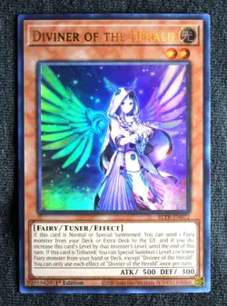 Diviner of the Herald (BLTR-EN072, Ultra Rare, 1st edition) [Mint] Yugioh card - Image 1
