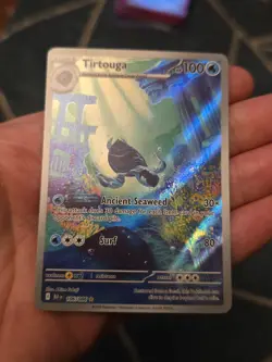 Tirtouga #106/086 SV Black Bolt Illustration Rare Holo Pokemon 2025 TCG Card - Image 2