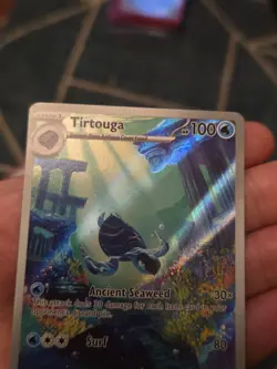 Tirtouga #106/086 SV Black Bolt Illustration Rare Holo Pokemon 2025 TCG Card - Image 4