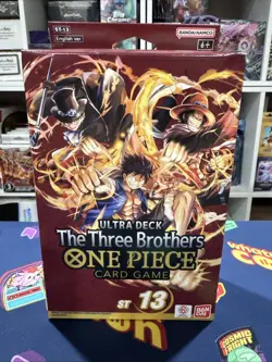 One Piece Card Game ST-13 Starter Deck ENGLISH Factory Sealed New Three Brothers - Image 1