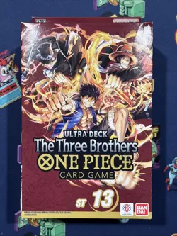 One Piece Card Game ST-13 Starter Deck ENGLISH Factory Sealed New Three Brothers - Image 2