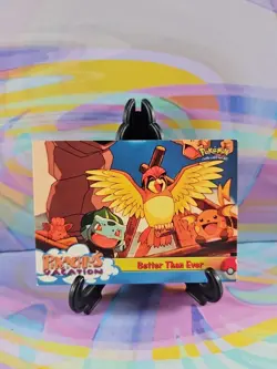 Pokemon Topps Series 1 Card | Pikachu's Vacation "Better Than Ever" #56 - Image 1