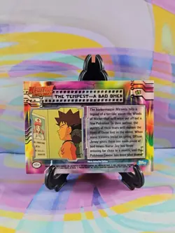 Pokemon Topps Series 1 Card | Mewtwo Strikes Back "The Tempest - A Bad Omen" #15 - Image 2