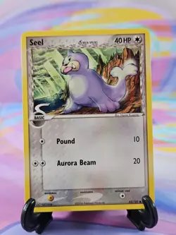 Pokemon TCG Dragon Frontiers Card | Seel (Delta Species) 62/101 Common - Image 1