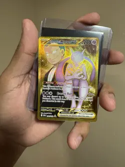 Pokemon Mewtwo EX TCG Hyper Rare Card Team Rockets 240/182 - Image 1