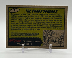 Mars Attacks Heritage Deleted Scenes Chase Card #3 - Image 2