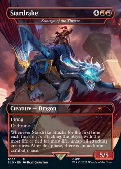 MTG STARDRAKE - SCOURGE OF THE THRONE EXC - SLD - MAGIC - Image 1