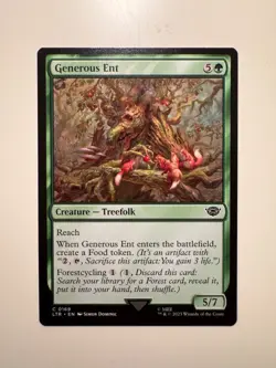 Magic MTG • Generous Ent • LOTR 169 • C • ENG • MINT - Image 1