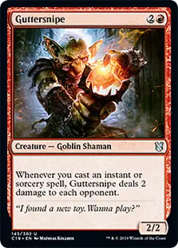 Guttersnipe Commander 2019 NM Red Uncommon MAGIC THE GATHERING MTG CARD ABUGames - Image 1