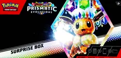 Pokemon Scarlet & Violet Prismatic Evolutions Surprise Box (Sealed) *In-Hand* - Image 1