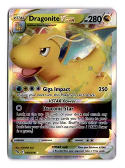 Dragonite VSTAR - 050/078 PGO: Pokemon GO Ultra Rare NM - Image 1
