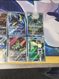 Pokemon Japanese AR Lot Of 10 Full Art Rares Snorlax, Articuno , Tangela, Etc NM - Image 5