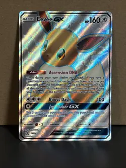 Pokemon Eevee GX Full Art TCG Sun & Moon Promo SM242 - Image 1