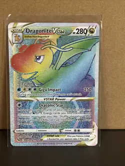 Dragonite VSTAR (Secret) 081/078 Pokemon GO Holo - Image 1