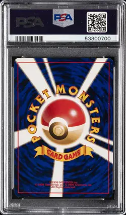 1998 POKEMON JPN KUCHIBA CITY GYM DECK #26 LT. SURGE'S RAICHU PSA 10 - Image 2