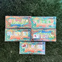 Pokemon TCG, Old Back Southern Islands Rainbow Island Sky 5 Set - Opened Before! - Image 1