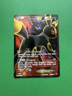 Pokemon TCG Umbreon EX Full Art XY Fates Collide 119/124 - Image 1