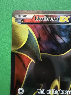 Pokemon TCG Umbreon EX Full Art XY Fates Collide 119/124 - Image 2