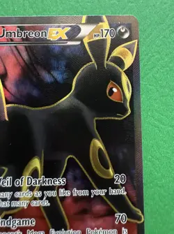 Pokemon TCG Umbreon EX Full Art XY Fates Collide 119/124 - Image 3