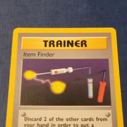 Pokemon Item Finder 74/102 Base Set Regular Light/Moderate Playd *FREE SHIPPING* - Image 2