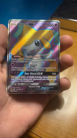 Pokemon Jirachi GX 079A/236 Alternate Art Promo Holo Basic 160HP Star Shield GX - Image 1