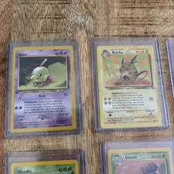 Vintage Wotc Pokemon Tcg holo rare 1st edition Bundle Joblot X9 - Image 2