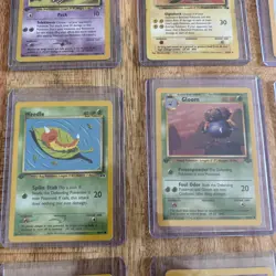 Vintage Wotc Pokemon Tcg holo rare 1st edition Bundle Joblot X9 - Image 4