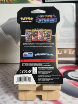 Pokemon TCG Phantasmal Flames Sleeved Booster Pack Random Art - Brand New - Image 2
