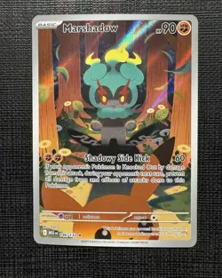Pokemon TCG Marshadow 146/132 ME01: Illustration Rare Mega Evolution NM - Image 1