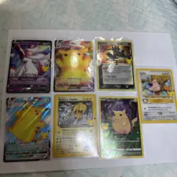 Pokemon Celebrations Classic Collection - Lot 7 Pikachu sylveon cleffa greninja - Image 1
