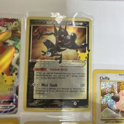 Pokemon Celebrations Classic Collection - Lot 7 Pikachu sylveon cleffa greninja - Image 4