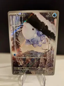 Pokemon: Snom 168/162 Temporal Forces Illustration Rare NM - Image 1
